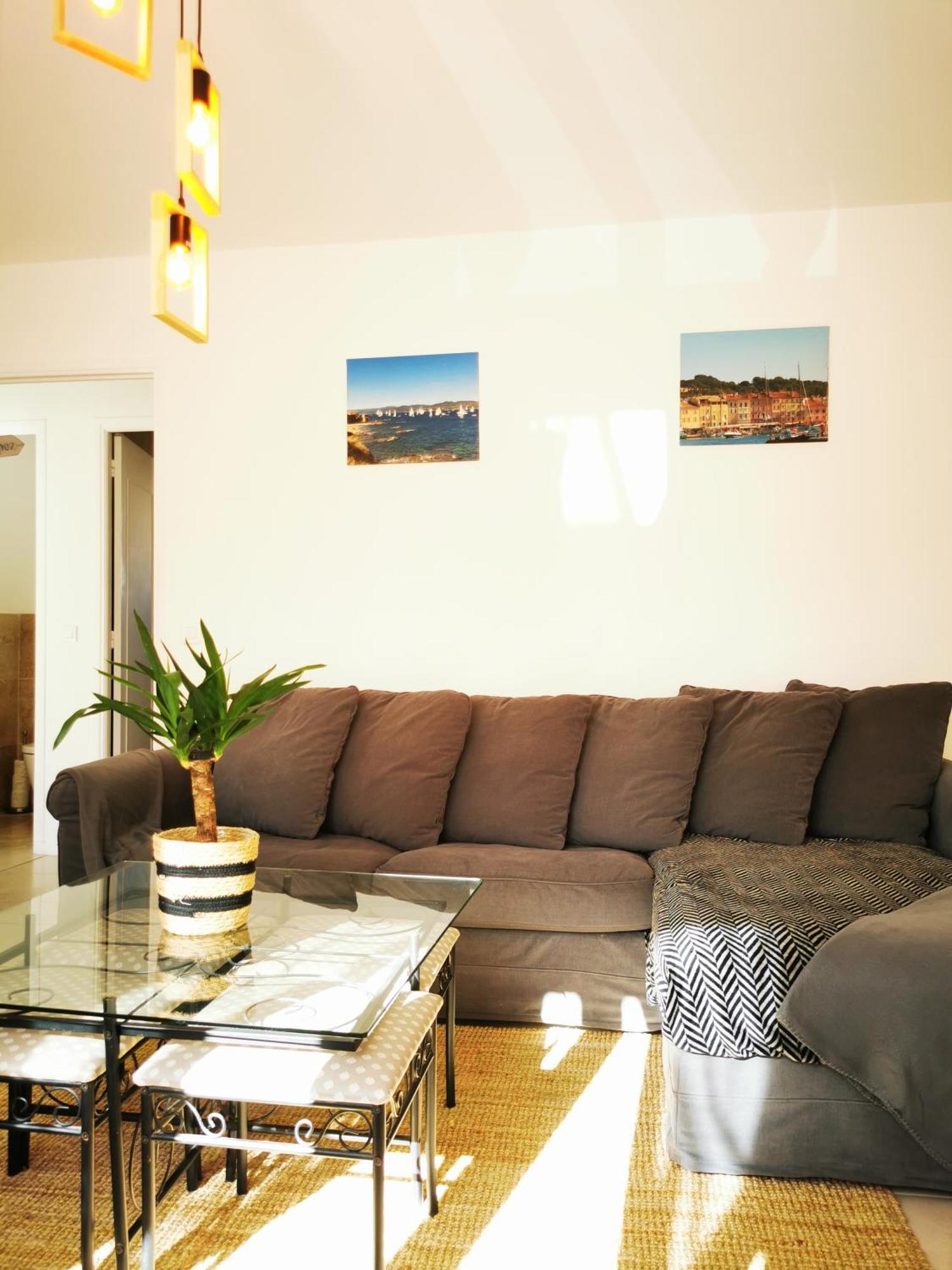Grand Appartement 3 Chambres A 300M De La Plage Sainte-Maxime Bagian luar foto